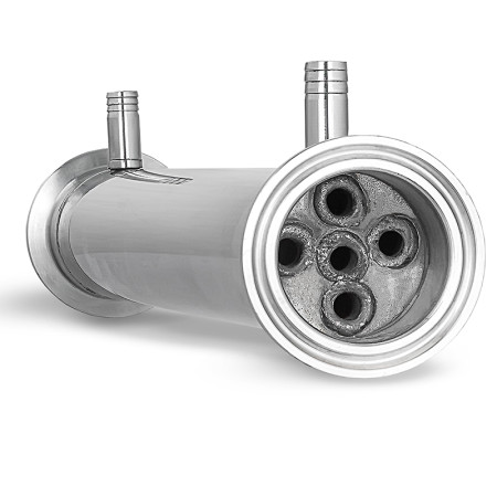 Shell-and-tube cooler "Aroma" with clamp 1,5 inches в Ижевске