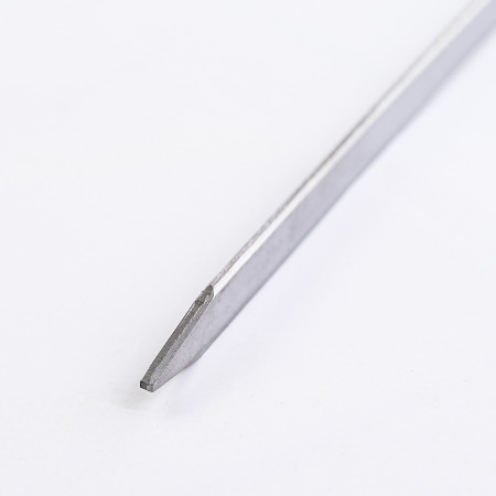 Шампур нержавеющий 670*12*3 мм с деревянной ручкой в Ижевске