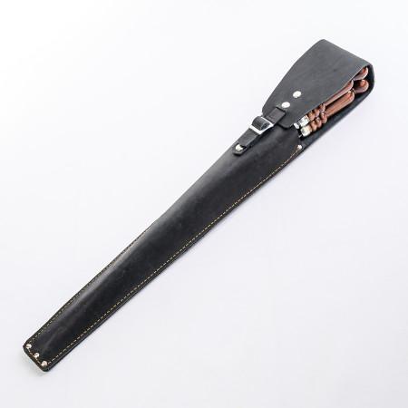 A set of skewers 670*12*3 mm in a black leather case в Ижевске
