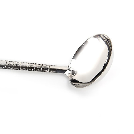 Stainless steel ladle 46,5 cm with wooden handle в Ижевске