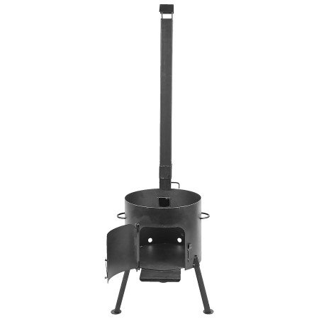 Stove with a diameter of 410 mm with a pipe for a cauldron of 16 liters в Ижевске