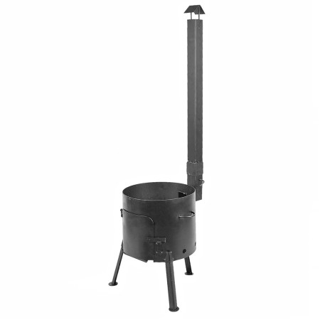 Stove with a diameter of 360 mm with a pipe for a cauldron of 12 liters в Ижевске