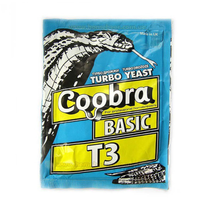 Turbo yeast alcohol "COOBRA" BASIC T3 (90 gr) в Ижевске