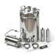 Cheap moonshine still kits "Gorilych" double distillation 10/35/t with CLAMP 1,5" and tap в Ижевске