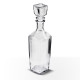 Бутылка (штоф) "Элегант" стеклянная 0,5 литра с пробкой  в Ижевске