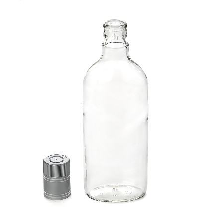 Bottle "Flask" 0.5 liter with gual stopper в Ижевске